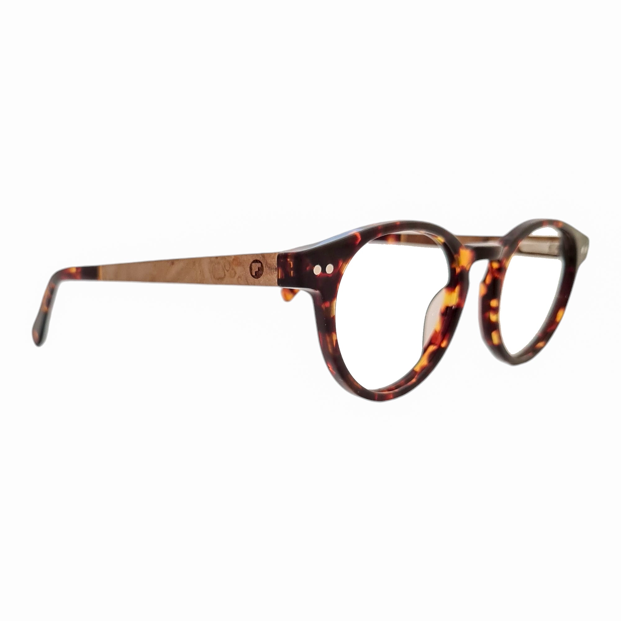 Gogo Mini Tortoise Cafe Acetato Premium Optico
