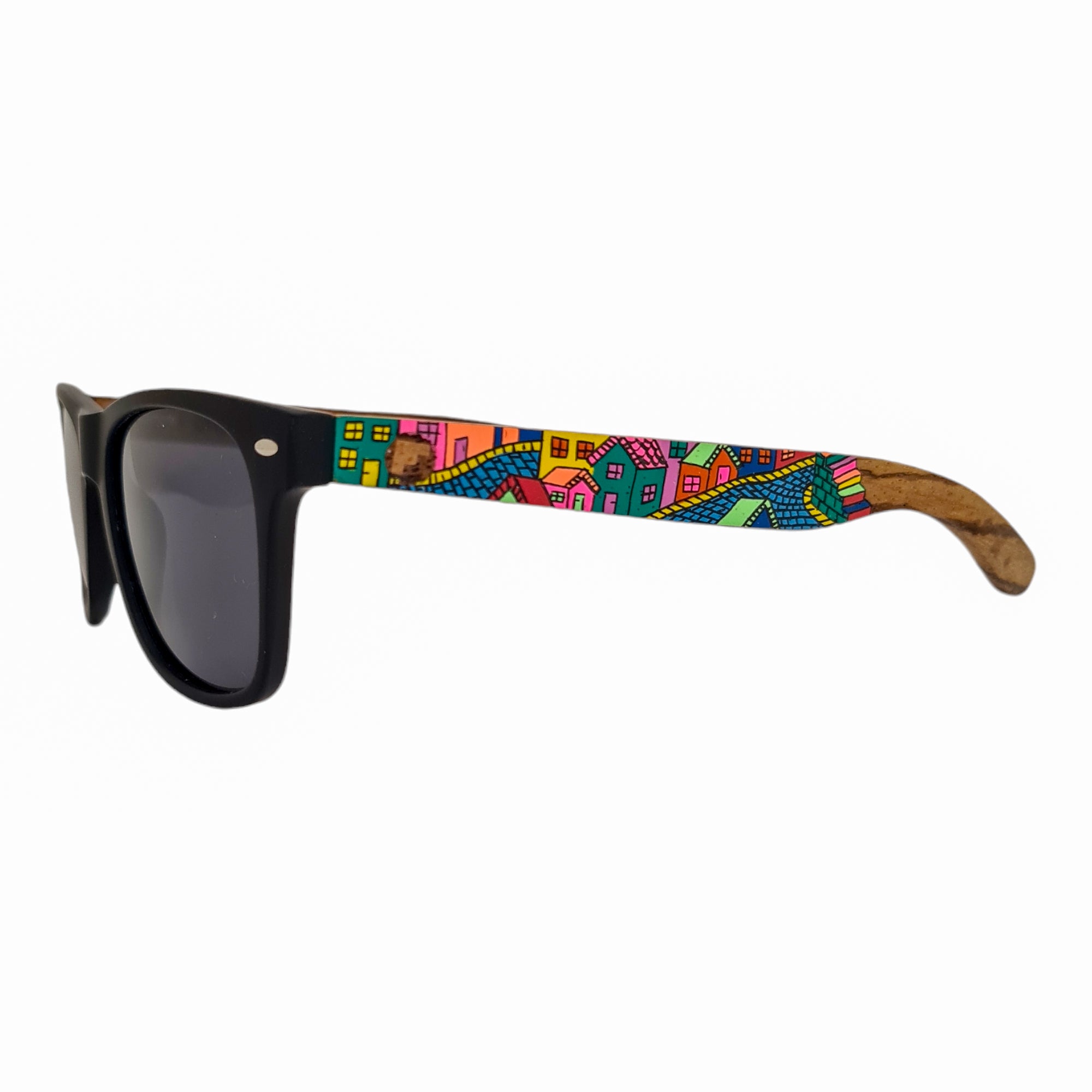 Line Negro Acetato Madera Pintado Valpo De Sol Pintados