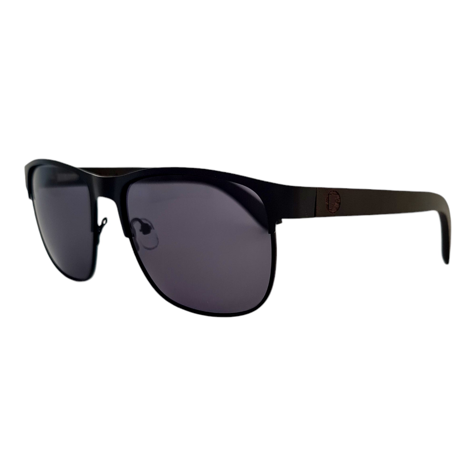 Line Negro Acero Madera De Sol Personalizado