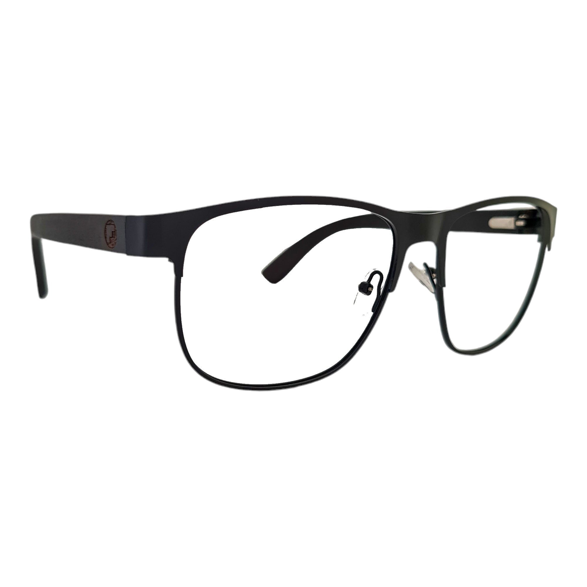 Line Negro Acero Madera Optico Personalizado