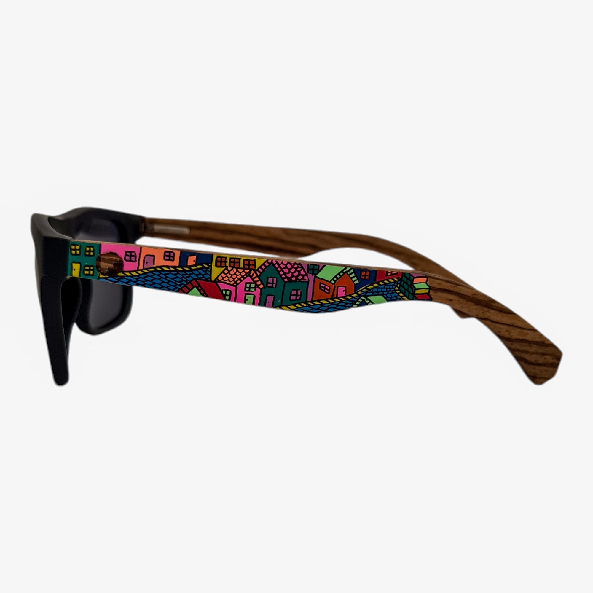 Ruffi Negro Acetato Madera Pintado Valpo De Sol Pintados
