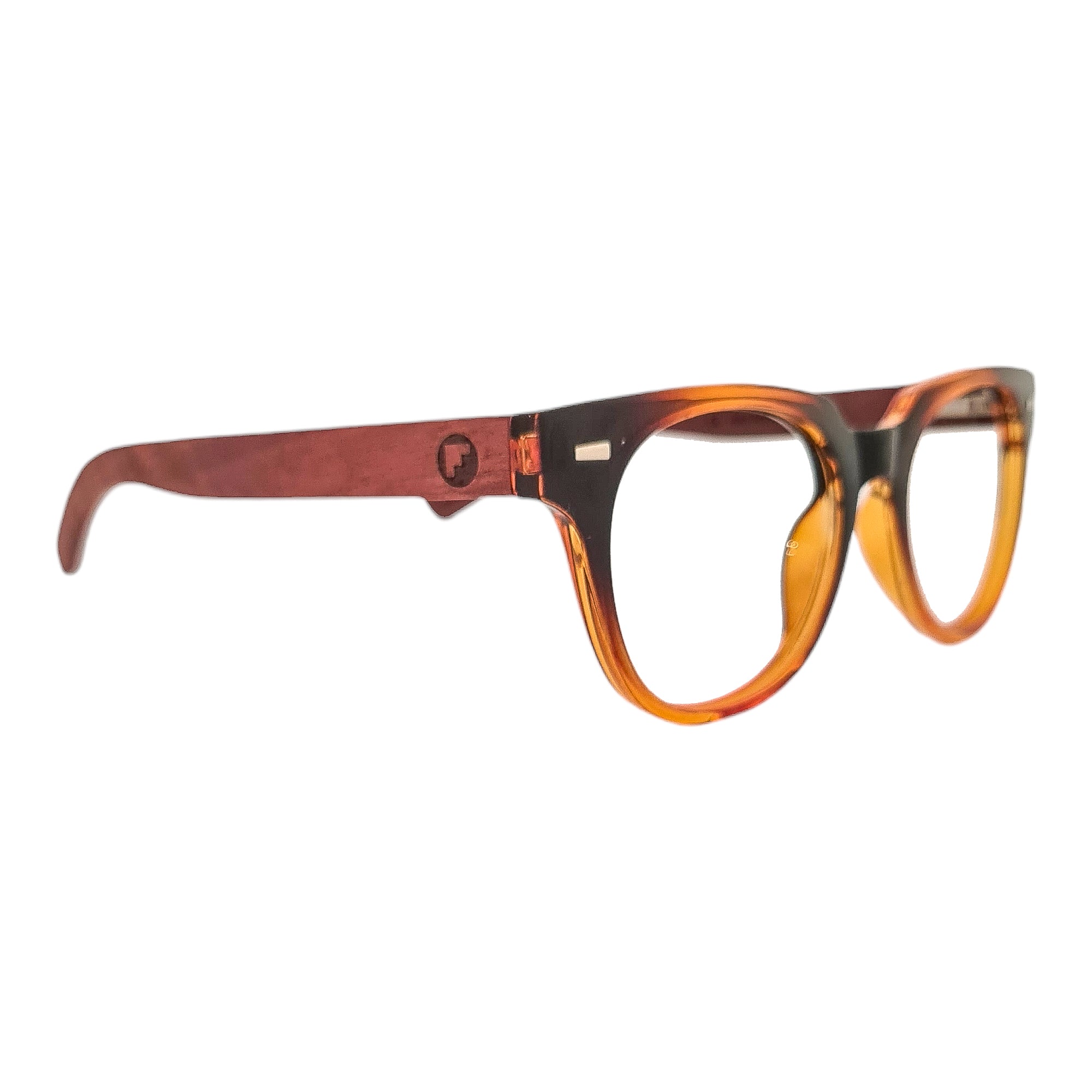 Caramel Cafe Acetato Madera Optico Personalizado