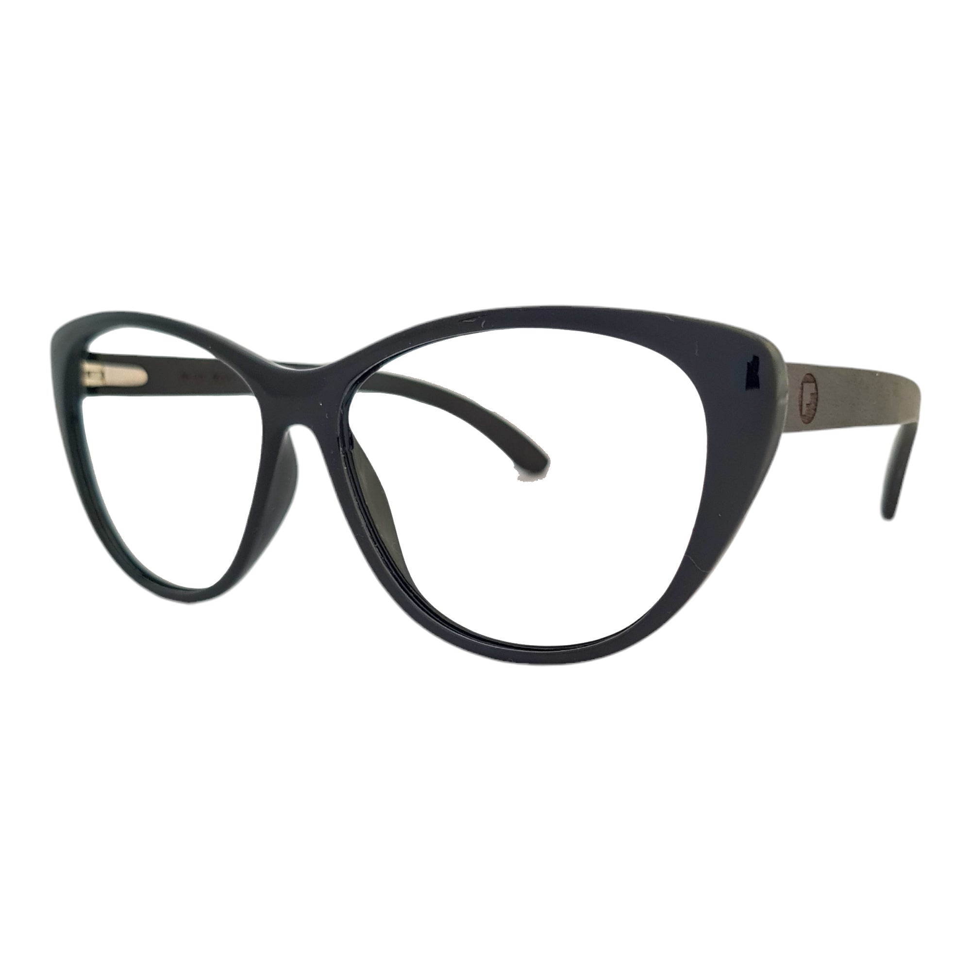 Cat Negro Acetato Madera Optico
