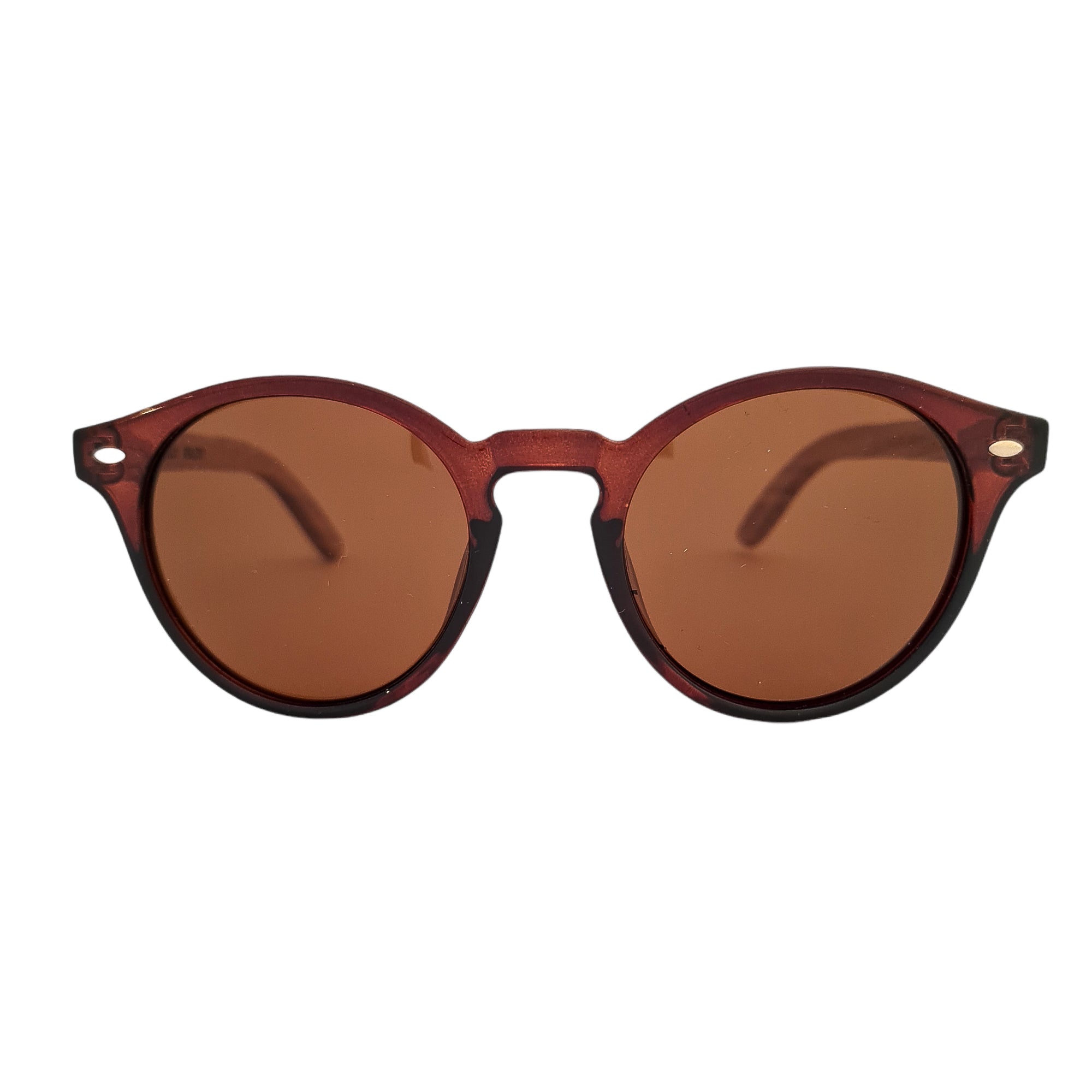 Gogo Burdeo Acetato Madera De Sol Personalizado