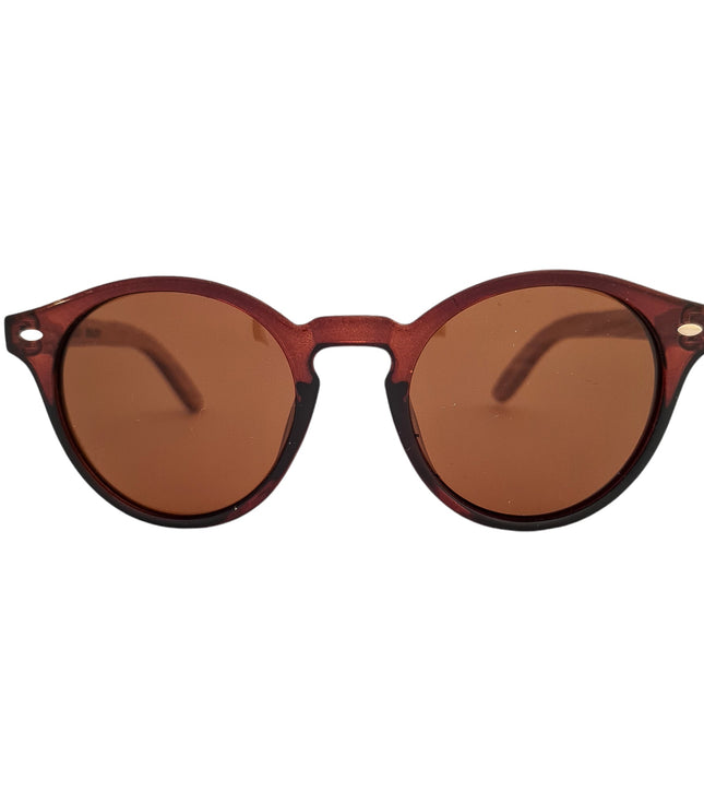 Gogo Burdeo Acetato Madera De Sol Personalizado