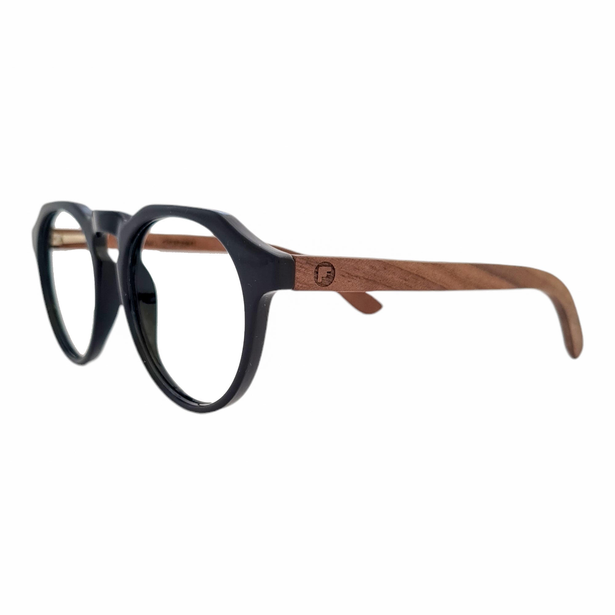 Gogo Clasico Negro Vazul Acetato Madera Optico