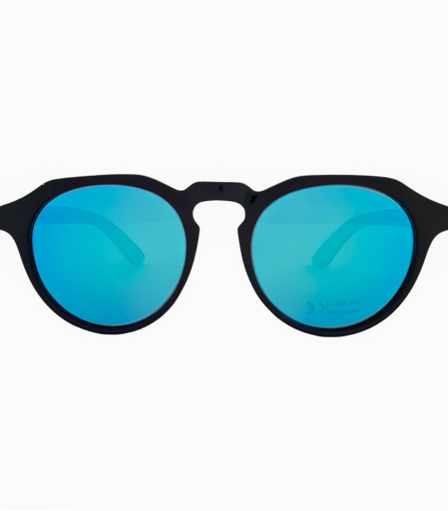 Gogo Clasico Negro Vazul Acetato Madera De Sol