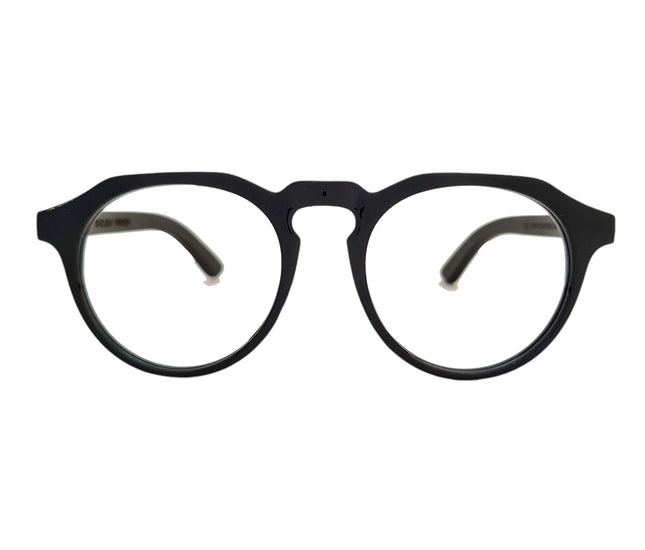 Gogo Clasico Negro Vnegro Acetato Madera Optico Personalizado