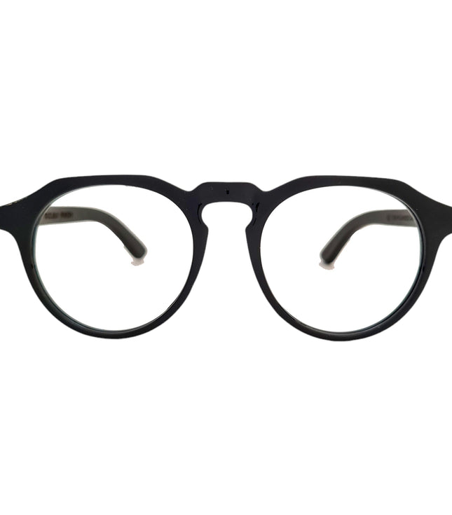 Gogo Clasico Negro Vnegro Acetato Madera Optico Personalizado