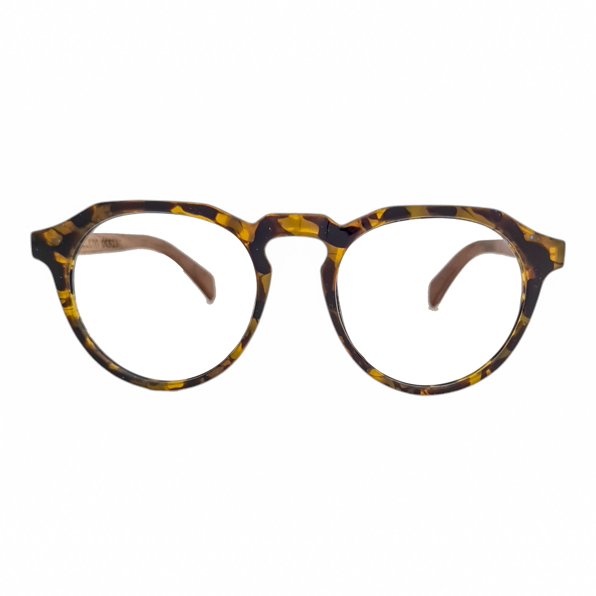 Gogo Clasico Tortoise Amarillo Acetato Madera Optico