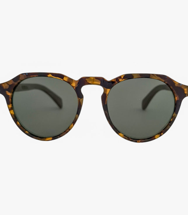 Gogo Clasico Tortoise Amarillo Acetato Madera De Sol Personalizado