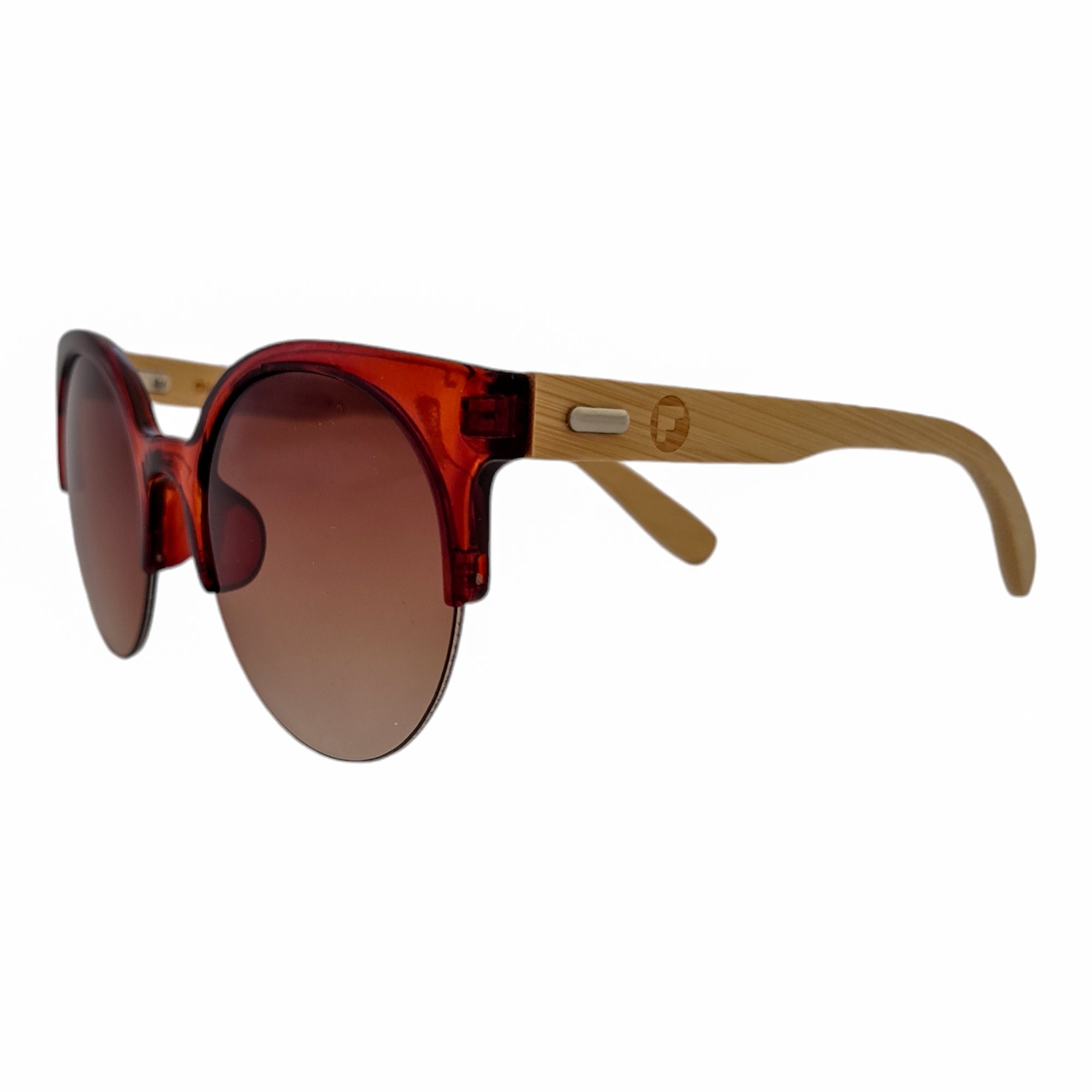 Gogo Half Burdeo Acetato Madera De Sol