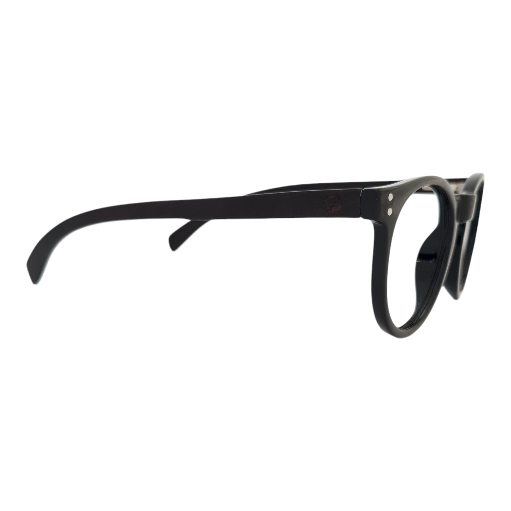 Gogo Mini Negro Acetato Madera Optico