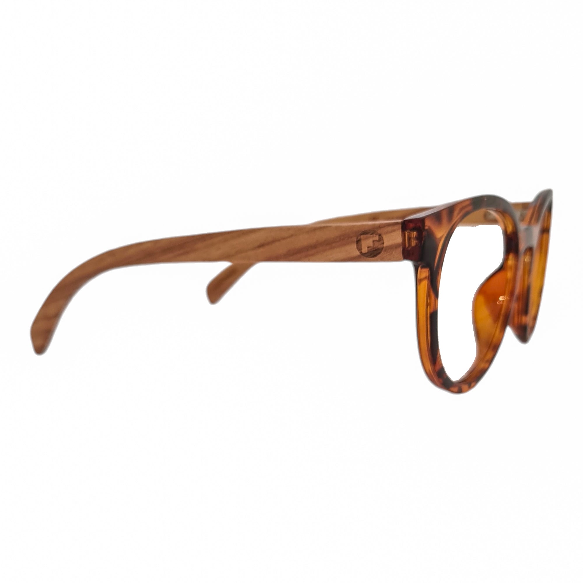 Gogo Tortoise Cafe Acetato Madera Optico