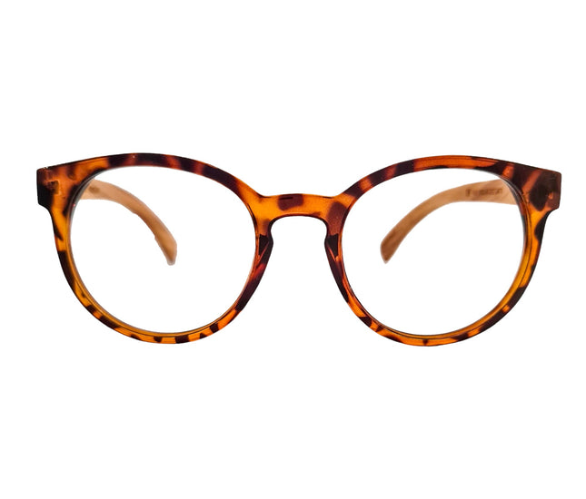 Gogo Tortoise Cafe Acetato Madera Optico