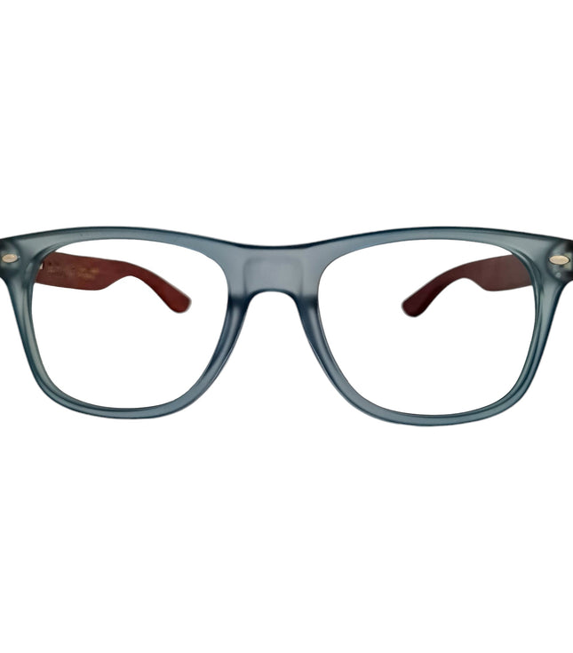 Line Celeste Acetato Madera Optico