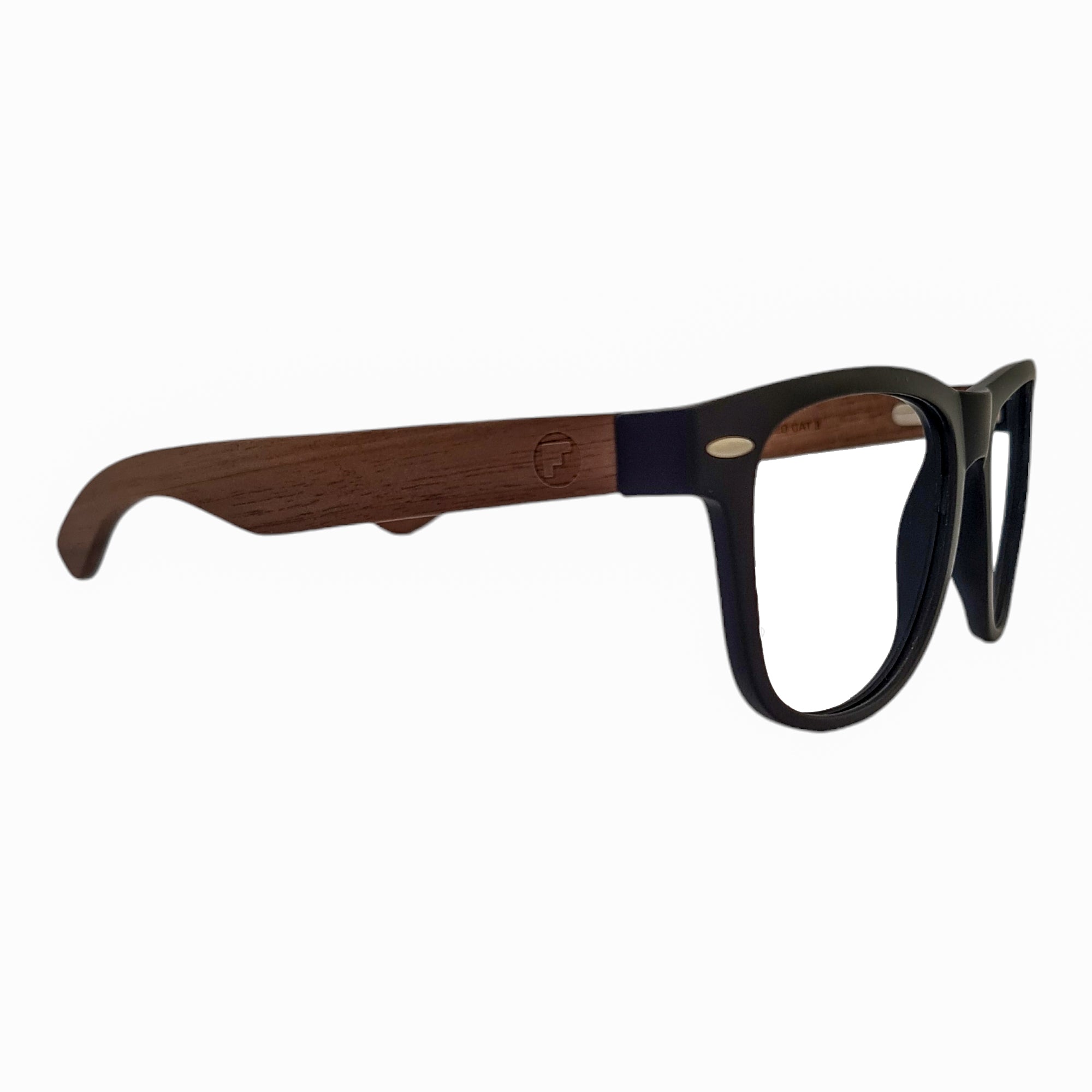 Line Negro Acetato Madera Optico
