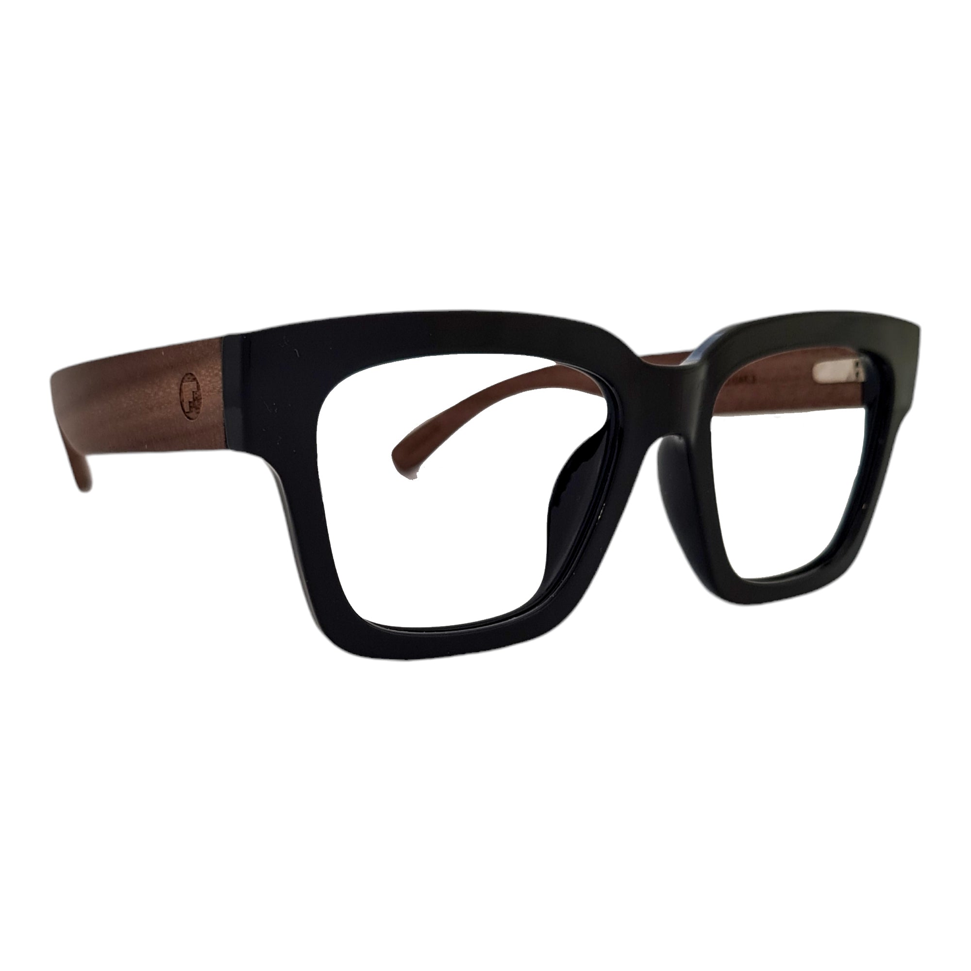 Nala Negro Acetato Madera Optico Personalizado