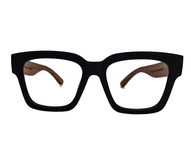 Nala Negro Acetato Madera Optico