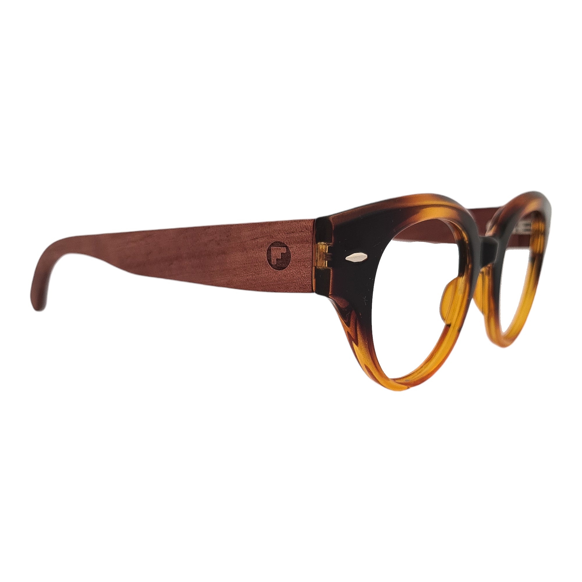 Olivia Cafe Acetato Madera Optico