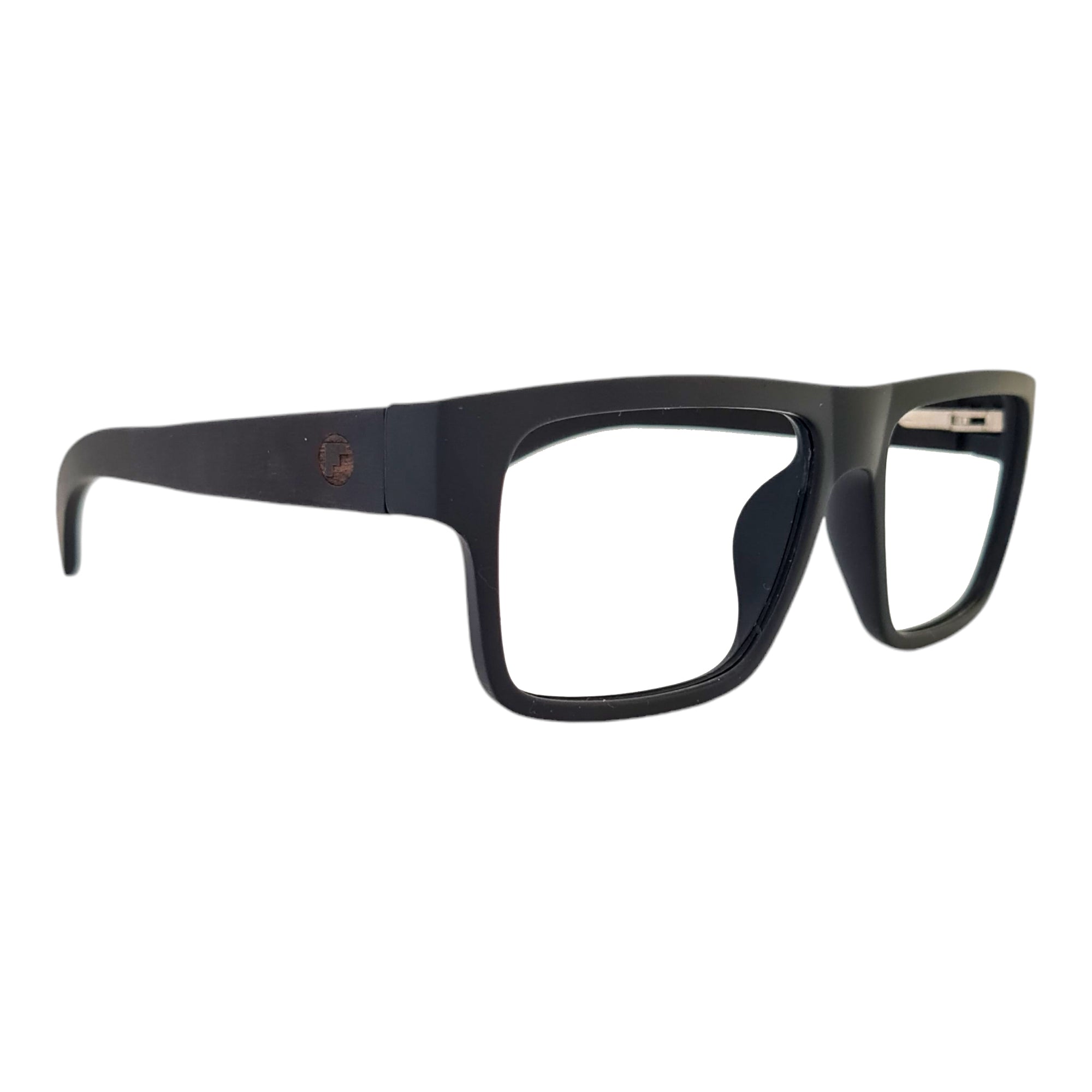 Rogu Negro Acetato Madera Optico Personalizado