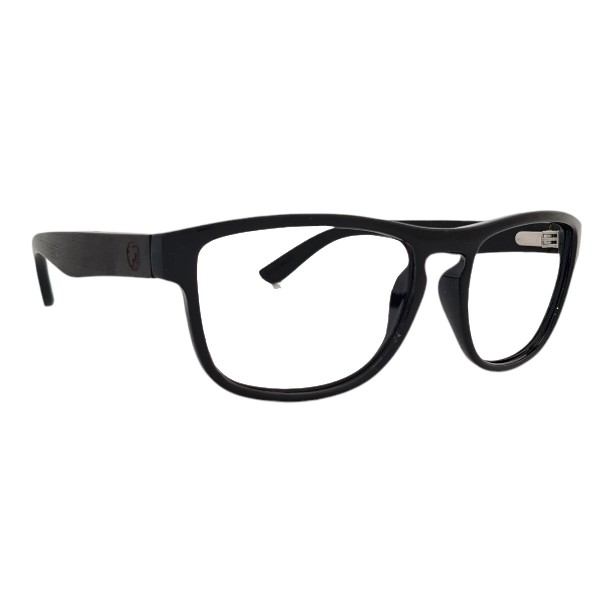 Ruffi Mini Negro Acetato Madera Optico