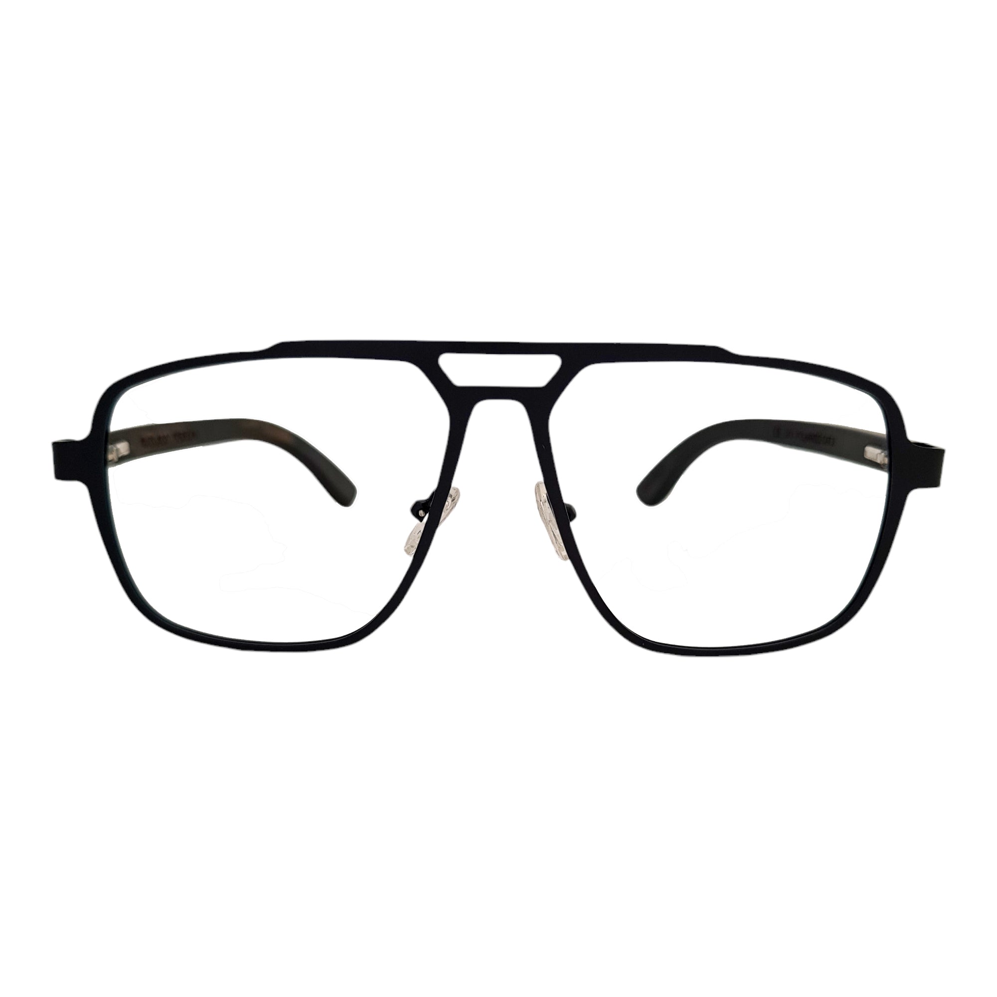 Square Bridge Negro Acero Madera Optico Personalizado